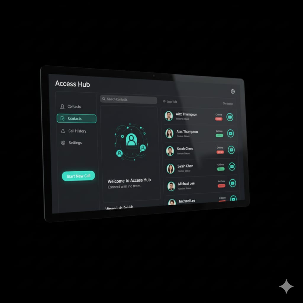 Access Hub Project Screenshot