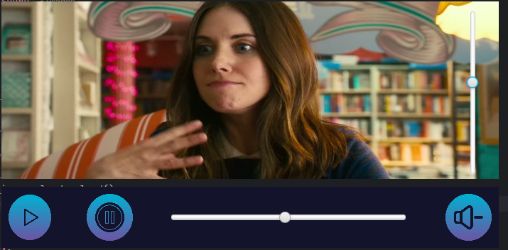 JavaFX Media Player Screenshot