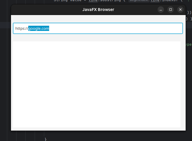 Browser Home UI